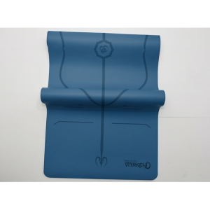 Rubber PU Yoga Mat - Blue